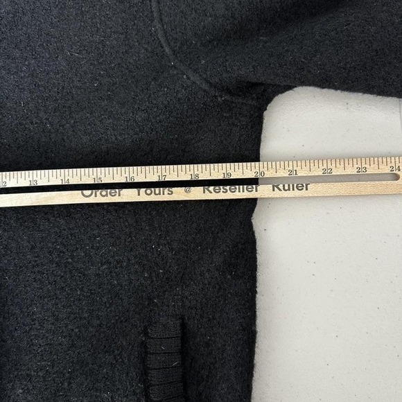 Evan Picone Sweater Womens Medium Black 100% Wool Button Up Cardigan Australia - Picture 9 of 10